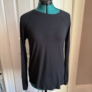 Aerie Offline Black Long Sleeve Top